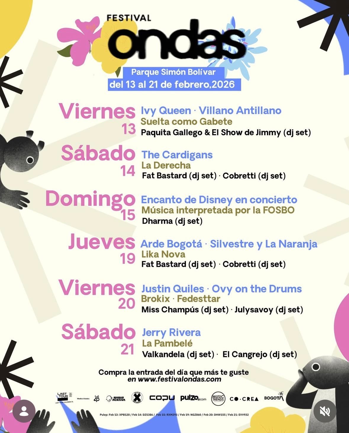 Programación Festival Ondas